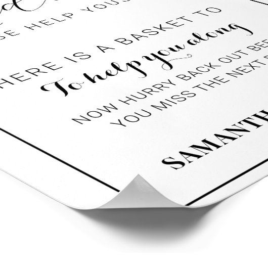 アーミニマルチ結婚ーム徴候 ポスター (角)