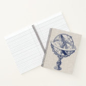 アーミラリー球 ノートブック (内部)