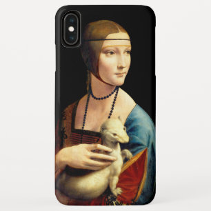 アーミンを持つレディバイレオナルド·ダ·ヴィンチ iPhone XS MAXケース