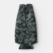 アーミーカモフラージュ迷彩柄デザイン ボトルクーラー (裏面)