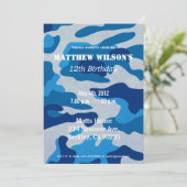 アーミーカモフラージュ 招待状 (スタンド正面)