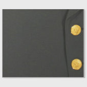 アーミークラスAユニフォームドレスグリーン包装紙 ラッピングペーパー (フラット)