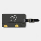 アーミークラスAユニフォームドレスモノグラム荷物タグ ラゲッジタグ (正面横)