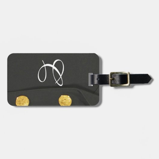 アーミークラスAユニフォームドレスモノグラム荷物タグ ラゲッジタグ (正面横)