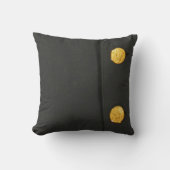 アーミークラスAユニフォームドレス無料スローソファ枕 クッション (正面)