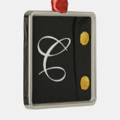 アーミークラスAユニフォームドレモノグラムイニシャルオーナメント メタルオーナメント (右)