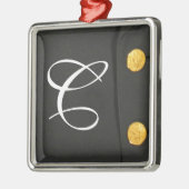 アーミークラスAユニフォームドレモノグラムイニシャルオーナメント メタルオーナメント (左)