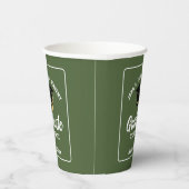 アーミーグリーンカスタム大学院2025年度卒業パーティー 紙コップ (右)