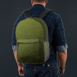 アーミーグリーングラディエントのジオメトリメッシュパターン プリントバックパック<br><div class="desc">アーミーグラディエント幾何メッシュパターン印刷バックパック。クールファッションアクセサリーバッグ。アーミーグリーン三角形のジオメトリメッシュとライトからダークグラディエントグラデーションデザイン。</div>