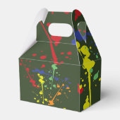 アーミーグリーンペイントボールパーティー フェイバーボックス (裏面サイド)