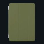 アーミーグリーン無地のカラー iPad MINIカバー<br><div class="desc">アーミーグリーン無地のカラー</div>