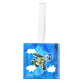 アーミージェット「Art by Kids」 キューブオーナメント (正面)