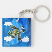 アーミージェット「Art by Kids」 キーホルダー (裏面)