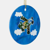 アーミージェット「Art by Kids」 セラミックオーナメント (右)