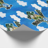アーミージェット「Art by Kids」 ラッピングペーパー (角)