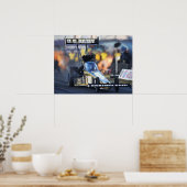 アーミートップフエラープリント ポスター (キッチン)