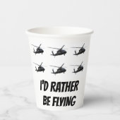 アーミーブラックホーク 紙コップ (正面)