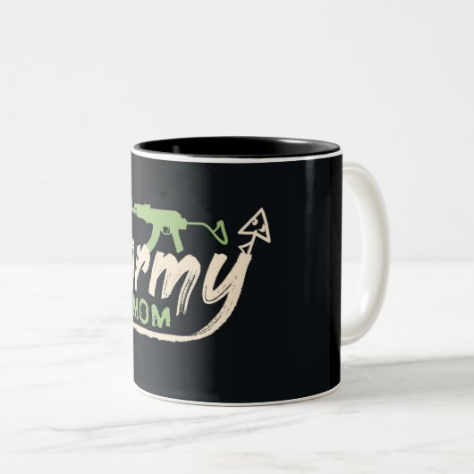アーミーママコーヒマグ ツートーンマグカップ (正面右)