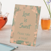 アーミーモダングリーンフローラ愛は甘い 台座サイン (インサイチュ)