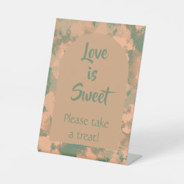 アーミーモダングリーンフローラ愛は甘い 台座サイン