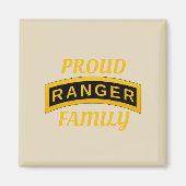 アーミーレンジャースクール誇りを持ったタブ – 家族 – 磁石 (正面)
