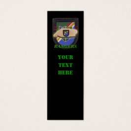 アーミーレンジャー75thフラッシュ退役軍人パッチのブックマーカー