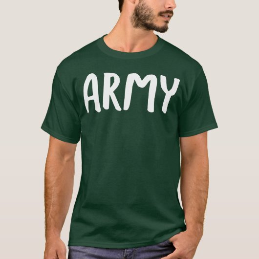 アーミーヴィンテージ少年 Tシャツ (正面)