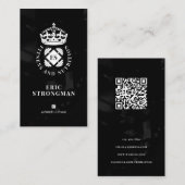 アーミー王室のジムフィットネストレーナーのコート 名刺 (正面/裏面)