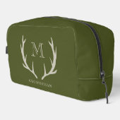 アーミー素朴グリーンアントラカスタムーGroomsmenギフト ドップキット (右コーナー)