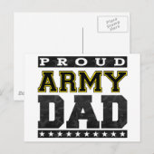 アーミー誇りを持ったパパ ポストカード (正面/裏面)
