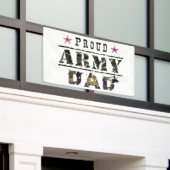 アーミー誇りを持ったパパ 横断幕 (ビルの外側)