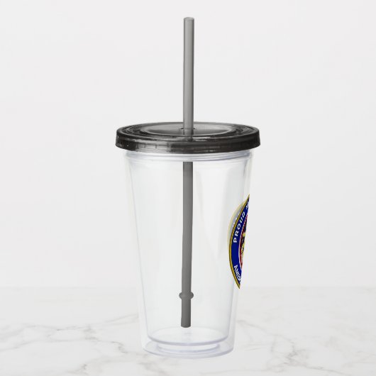 アーミー誇りを持った退役軍人アーマーソルジャー アクリルタンブラー (右)