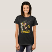 アーミー・アニメ・ガール Tシャツ (正面フル)