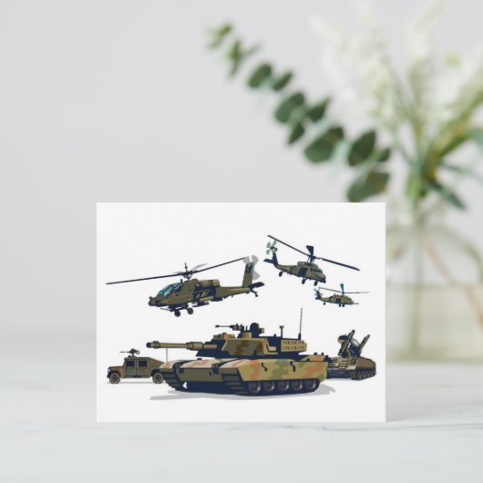 アーミー ポストカード (スタンド正面)