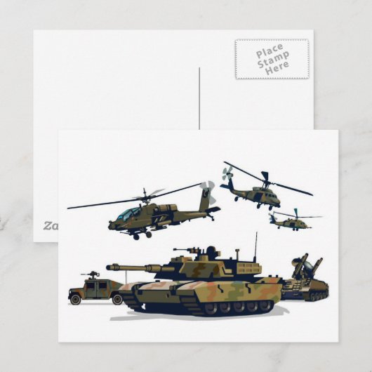アーミー ポストカード (正面/裏面)