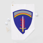 アーミー・ヨーロッパUSAREUR Insignia ゴルフタオル (インサイチュ)