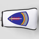 アーミー・ヨーロッパUSAREUR Insignia ゴルフヘッドカバー (正面)