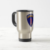 アーミー・ヨーロッパUSAREUR Insignia トラベルマグ (正面左)