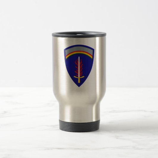アーミー・ヨーロッパUSAREUR Insignia トラベルマグ (中央)
