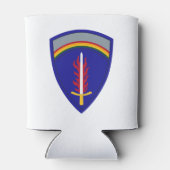 アーミー・ヨーロッパUSAREUR Insignia 缶クーラー (裏面)