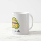 アーミーMEDCOM パーソナライズされた DUI コーヒーマグカップ (正面右)