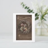 アームクラスプの小さな子供 ポストカード (スタンド正面)