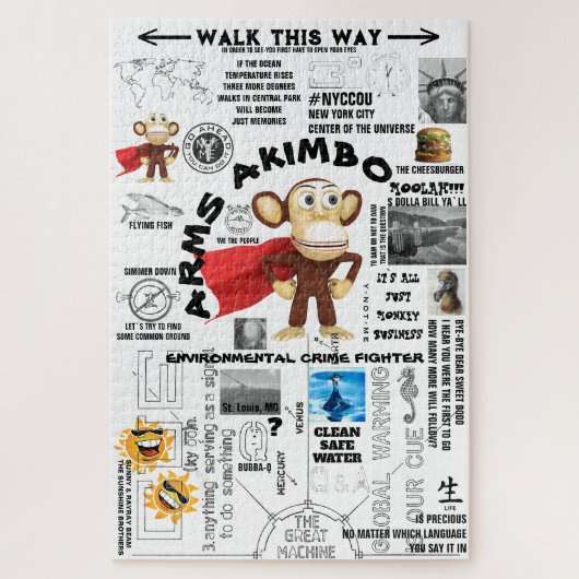 アームサキムボ2ジグ ジグソーパズル (縦)