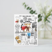 アームサキムボ2 ポストカード (スタンド正面)