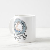 アームストロングの一族は記章を付けます コーヒーマグカップ (正面左)