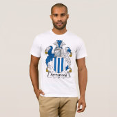 アームストロングの家紋 Tシャツ (正面フル)