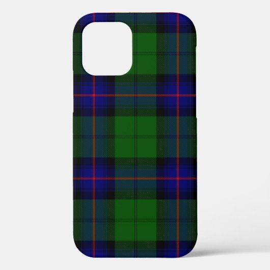 アームストロングタータンチェックブルーとグリーンプライド Case-Mate iPhoneケース (裏面)