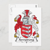 アームストロング家紋 ポストカード (正面/裏面)