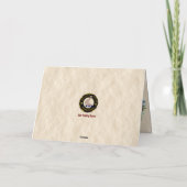 アームストロングScottie & Santa w/Crest パーソナライズされた シーズンカード (裏面)