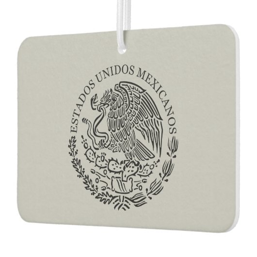 アームズカー磁石のブラックコート カーエアーフレッシュナー (左)